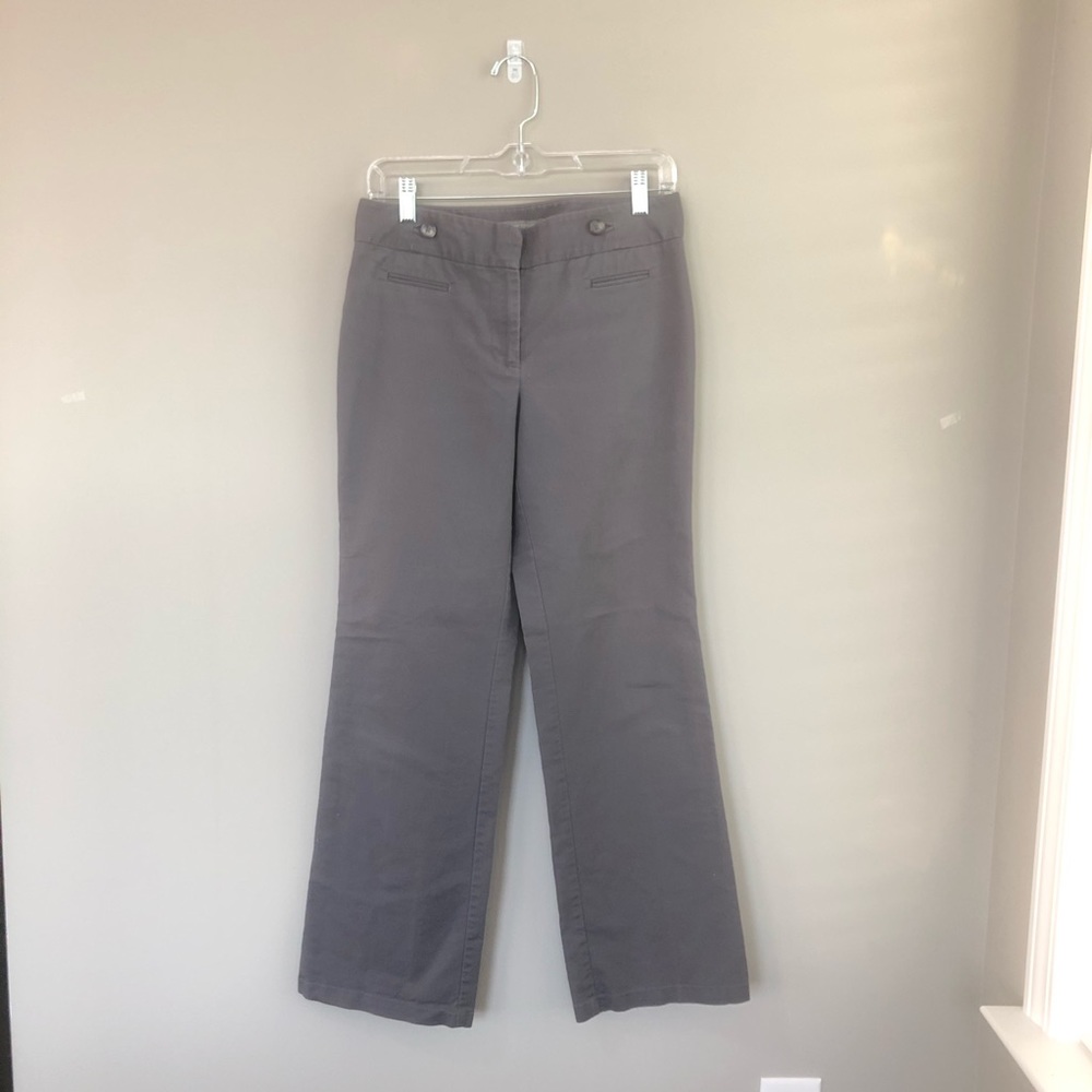 Ann Taylor Signature Fit Gray Pants Size 4